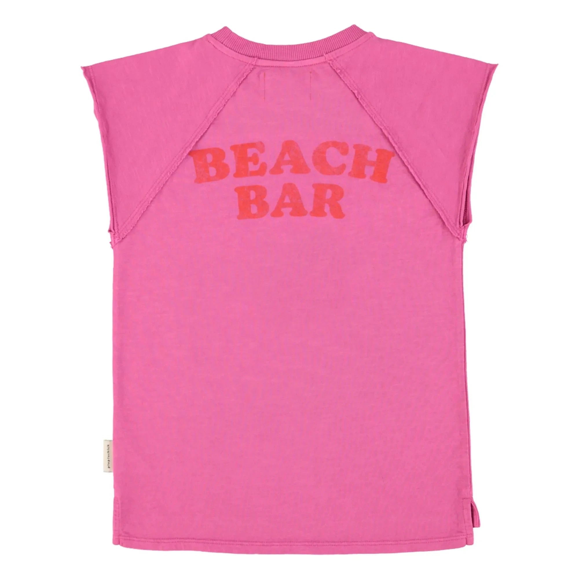 Piupiuchick - Glace T-Shirt-Kleid | Fuchsia