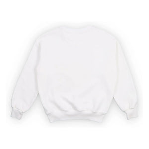 the new society - Smiley sweatshirt | Weiß