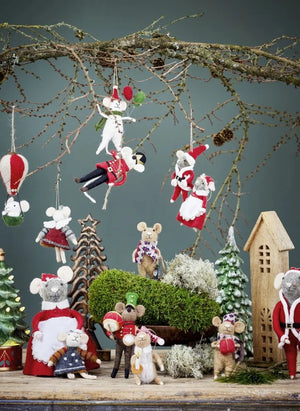 Bloomingville - Peo Weihnachtsfigur | Weiß
