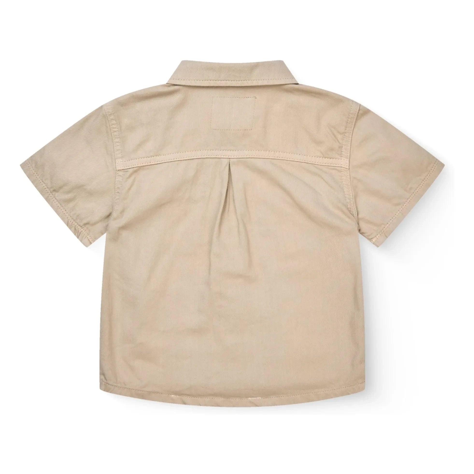 Copenhagen Colors - Safari-Hemd aus Bio-Baumwoll-Twill | Beige