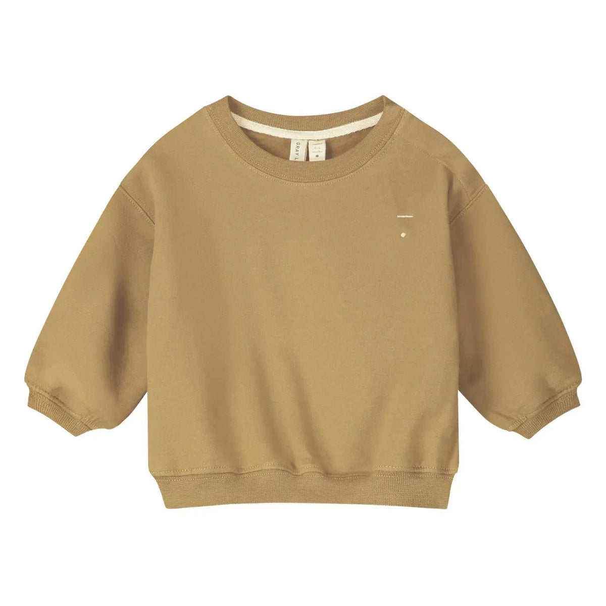 Gray Label - Mini organik pamuklu sweatshirt | Hardal