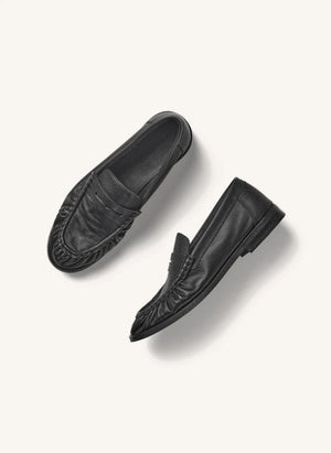 Garment Project - Charlie Leder Loafer | Schwarz