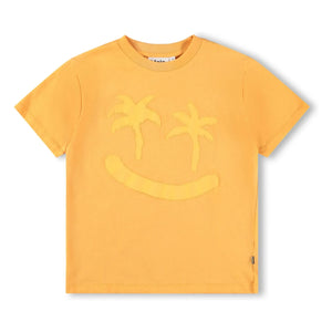 Molo – Riley Palm Smile Bio-Baumwoll-T-Shirt | Orange