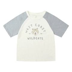 Rylee + Cru - Wildcats Raglan T-Shirt | Creme