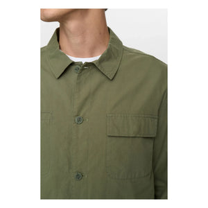 Anerkjendt - Akodin Baumwoll-Overshirt | Khaki