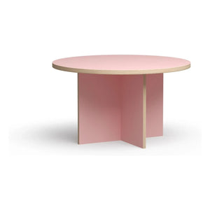 HKliving - Runder Esstisch | Rosa