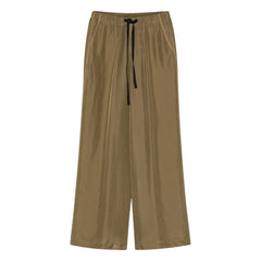 Pomandère - Seidenhose | Dunkles Taupe