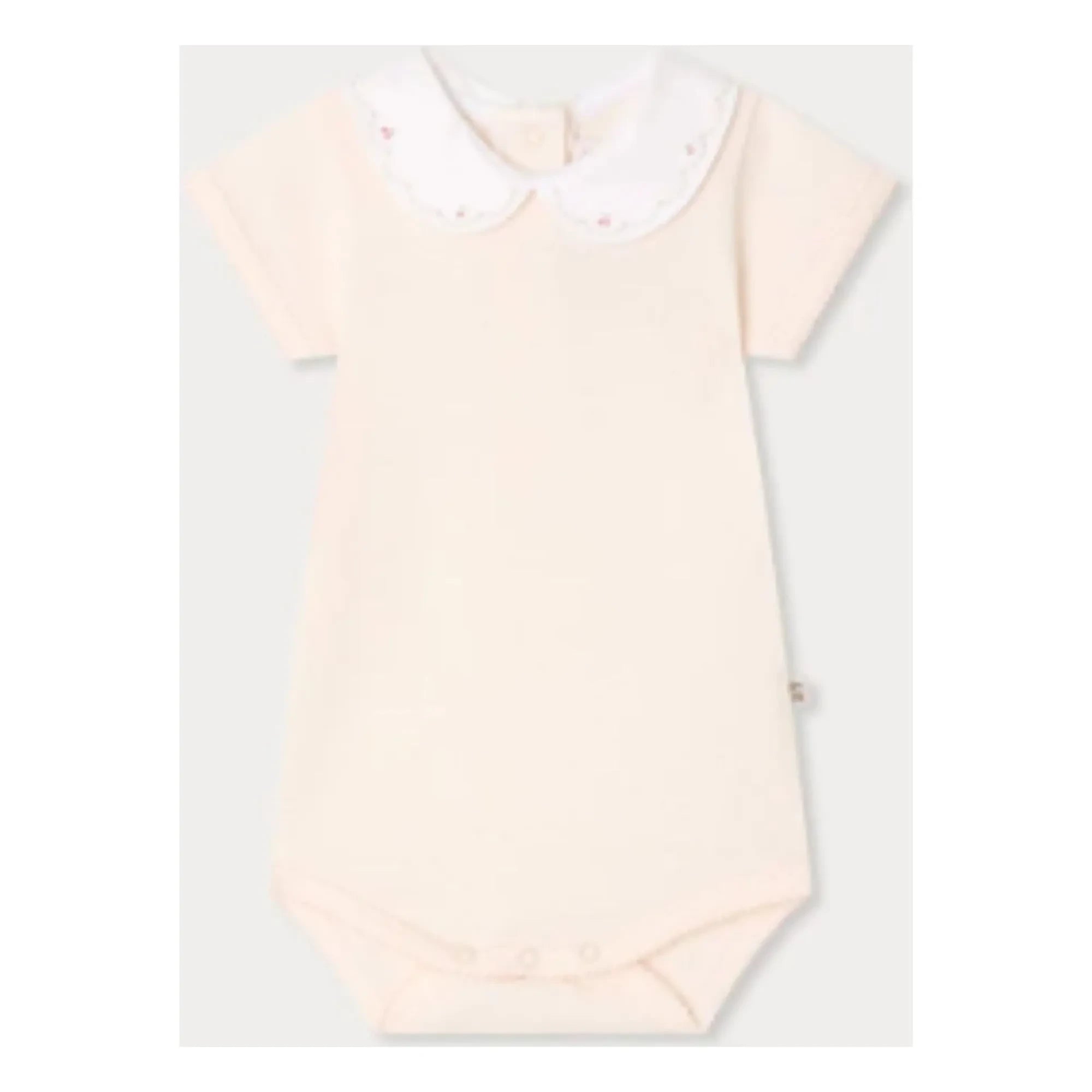 Bonpoint - Schwan-Body aus Bio-Baumwolle | Rosa
