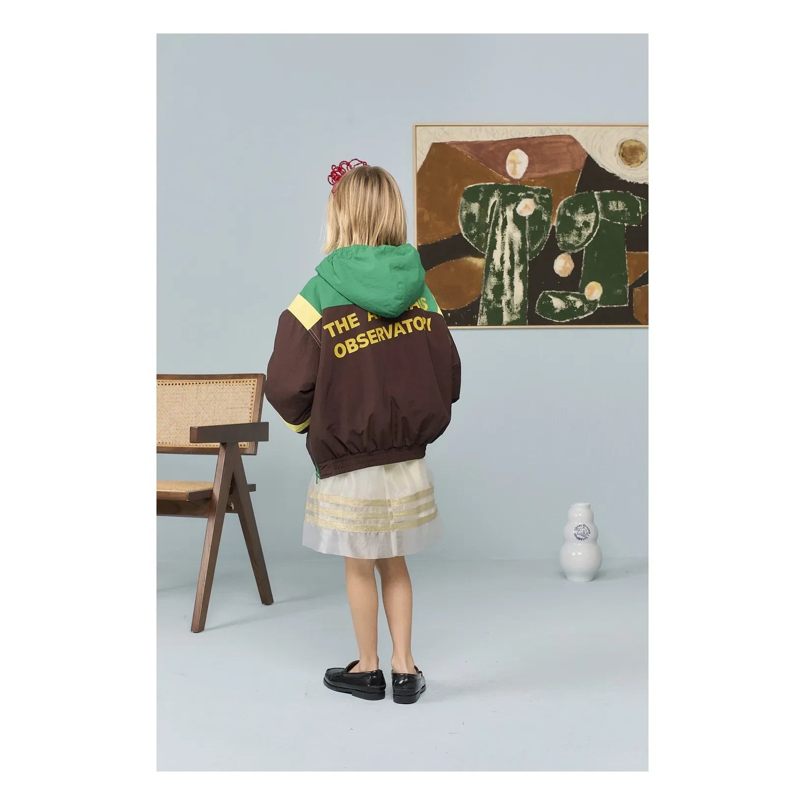 The Animals Observatory - Carp Zip Jacke | Braun