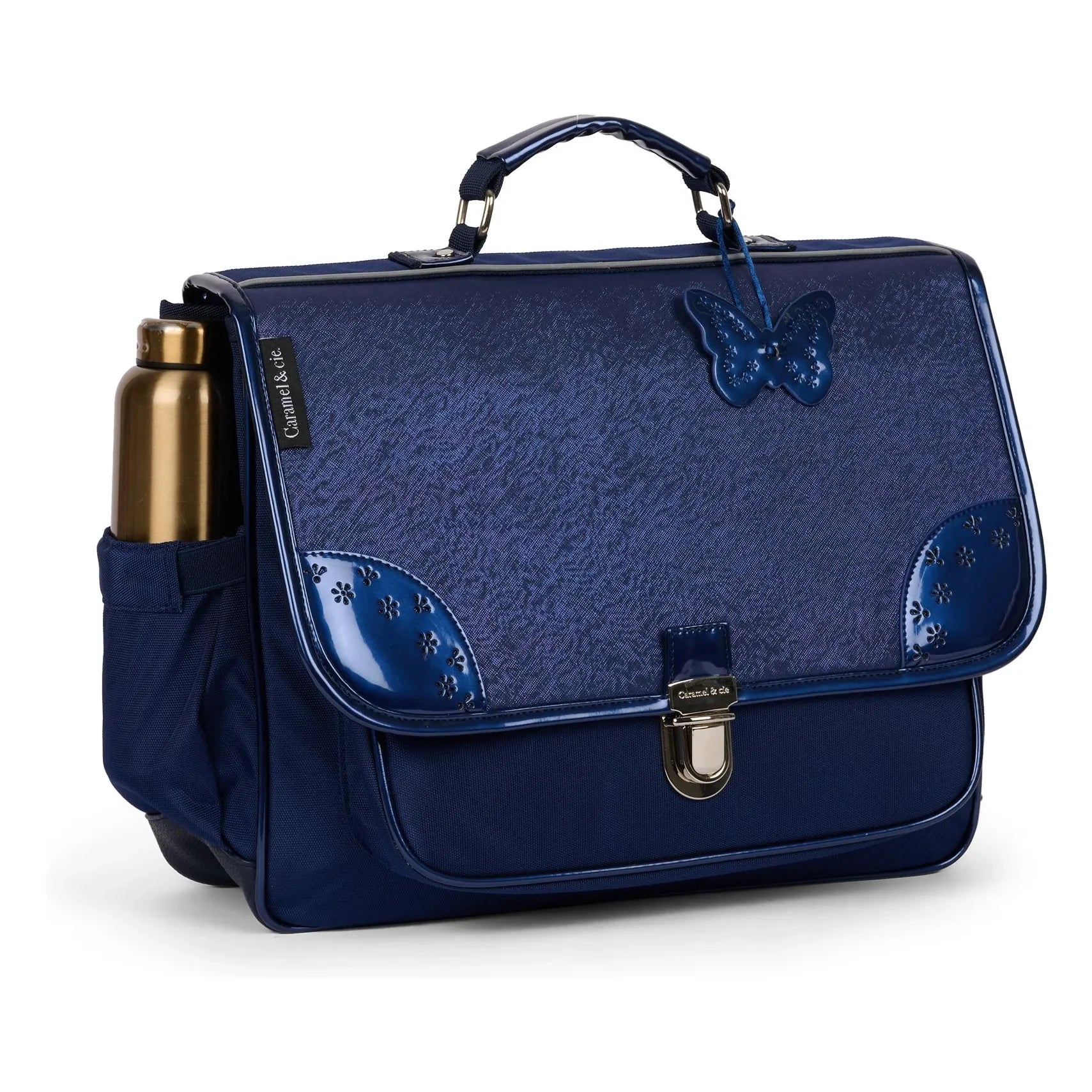 Caramel & Cie - Oxford Schultasche | Blau