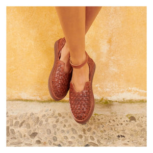 Mapache - Carmen Sandale | Tabacco
