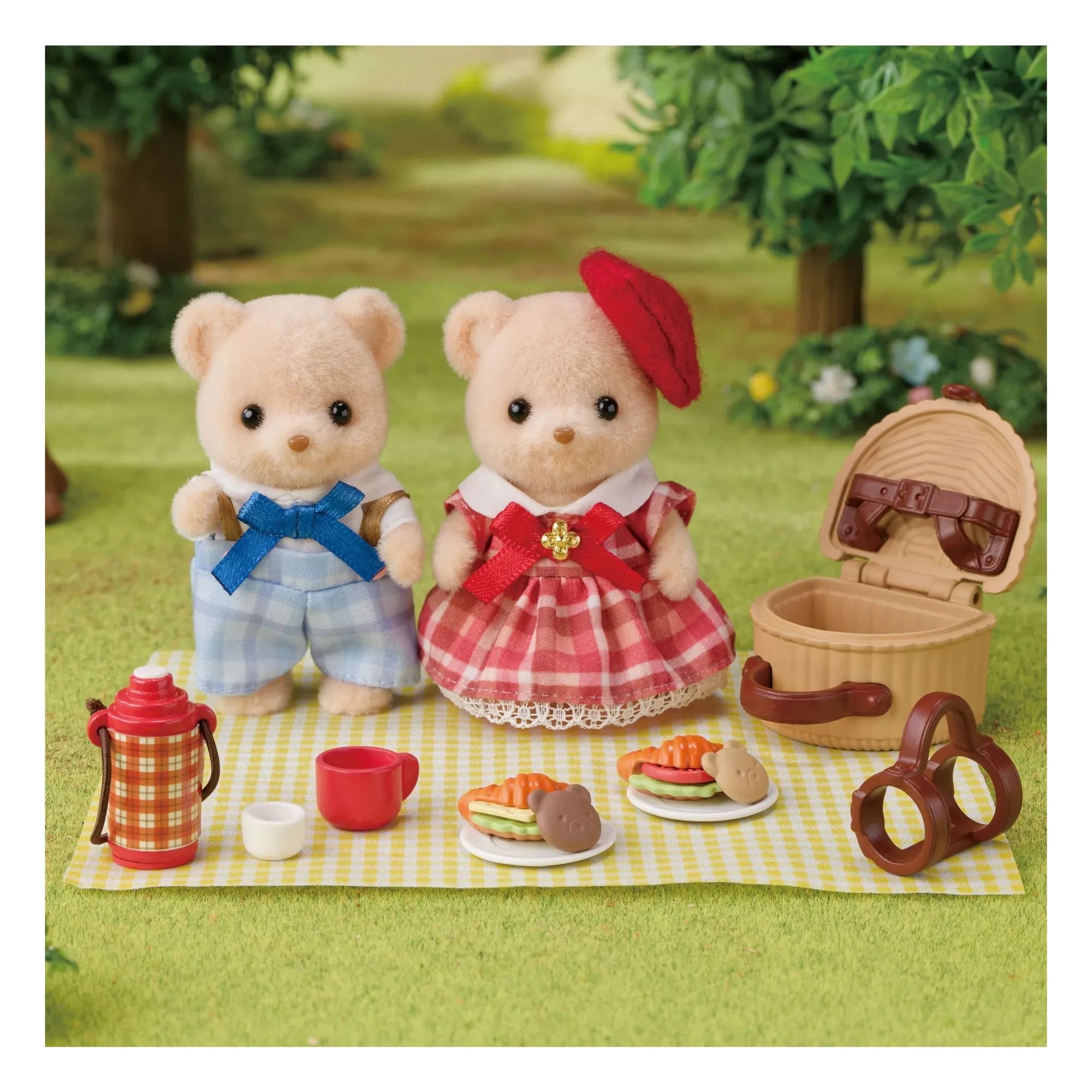 Sylvanian Families - Cookie Bears Gourmet-Picknick