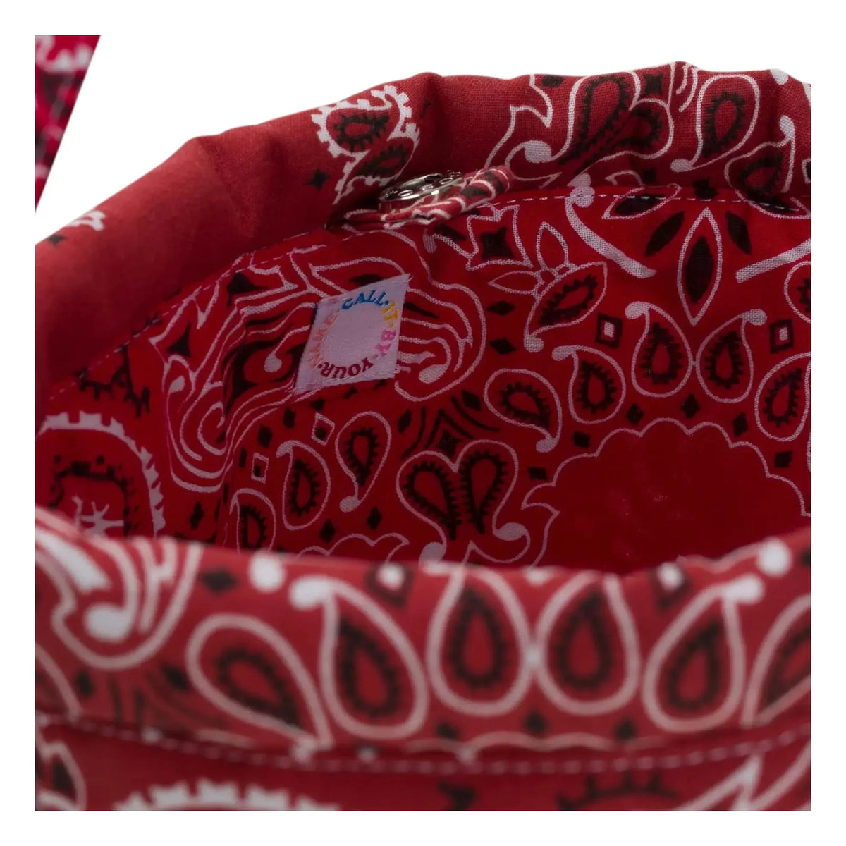 Call it by your name – Eimertasche | Rot