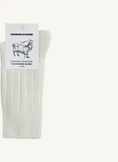 Homecore - Kaschmir Socken | Creme