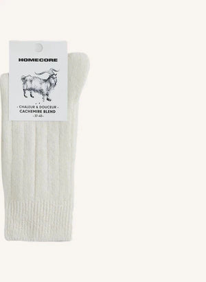 Homecore - Kaschmir Socken | Creme