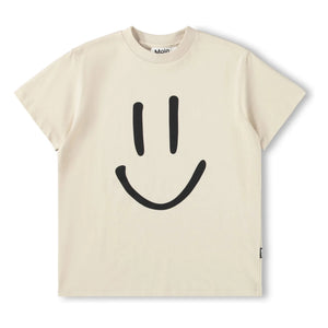 Molo - Roxo Smile Bio-Baumwoll T-Shirt | Beige