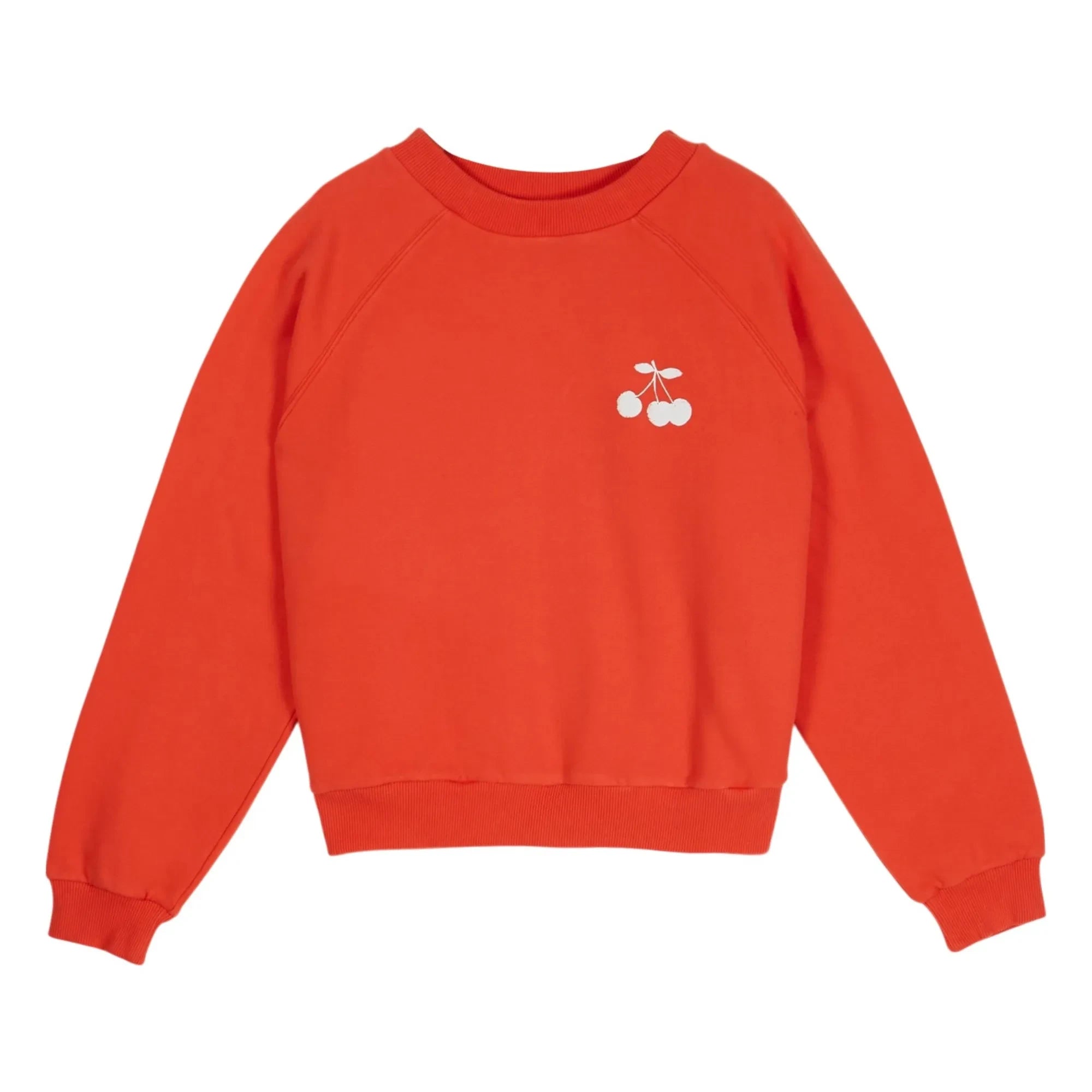Emile et Ida – Kirsch-Sweatshirt aus Bio-Baumwolle | Poppy