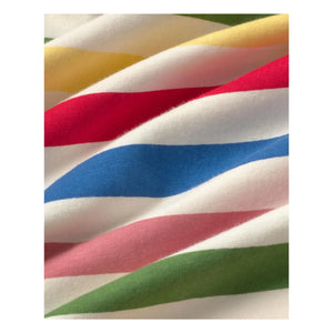 Thinking Mu - Gestreiftes T-Shirt Zowie Bio-Baumwolle | Gelb