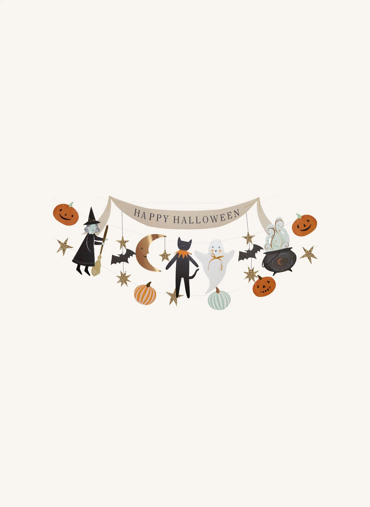 Meri Meri - Halloween Charakter Girlande