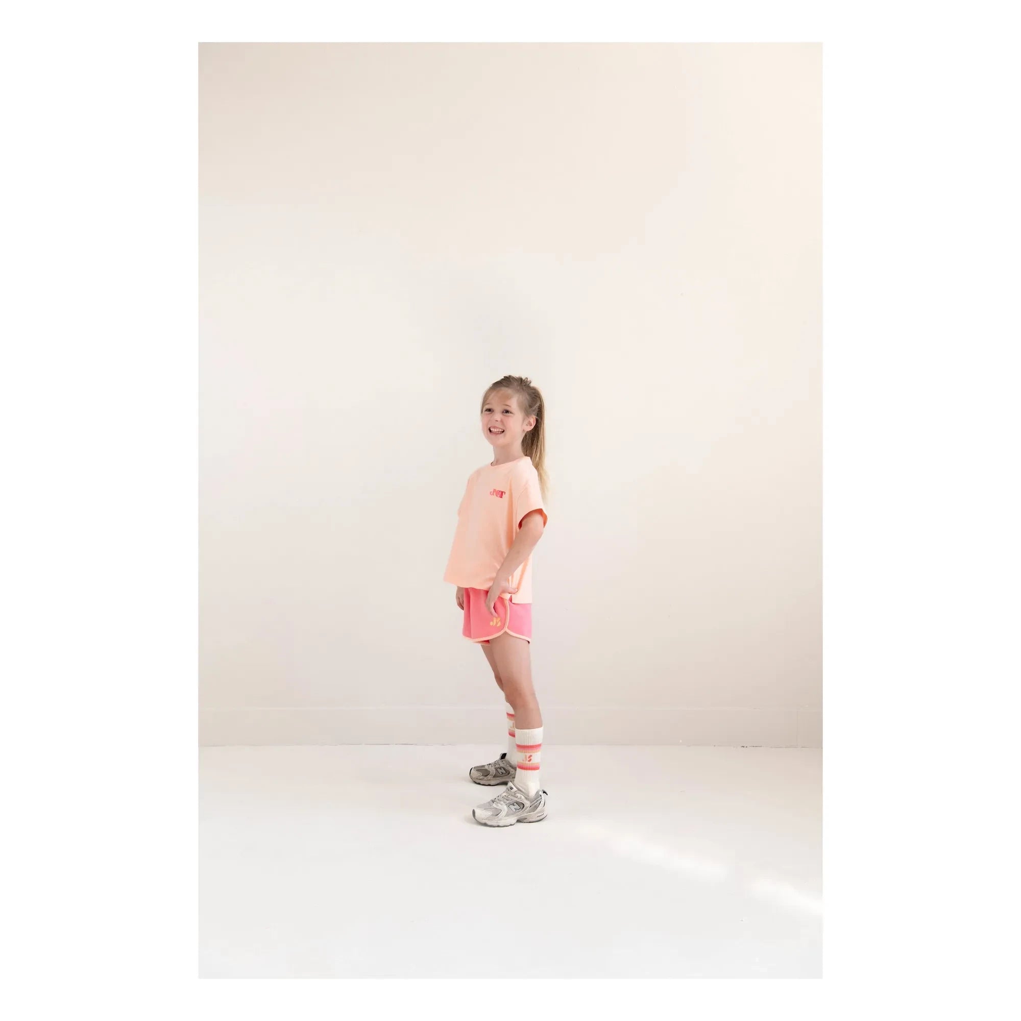 Jenest - Livia JNST Bio-Baumwoll-T-Shirt | Peach
