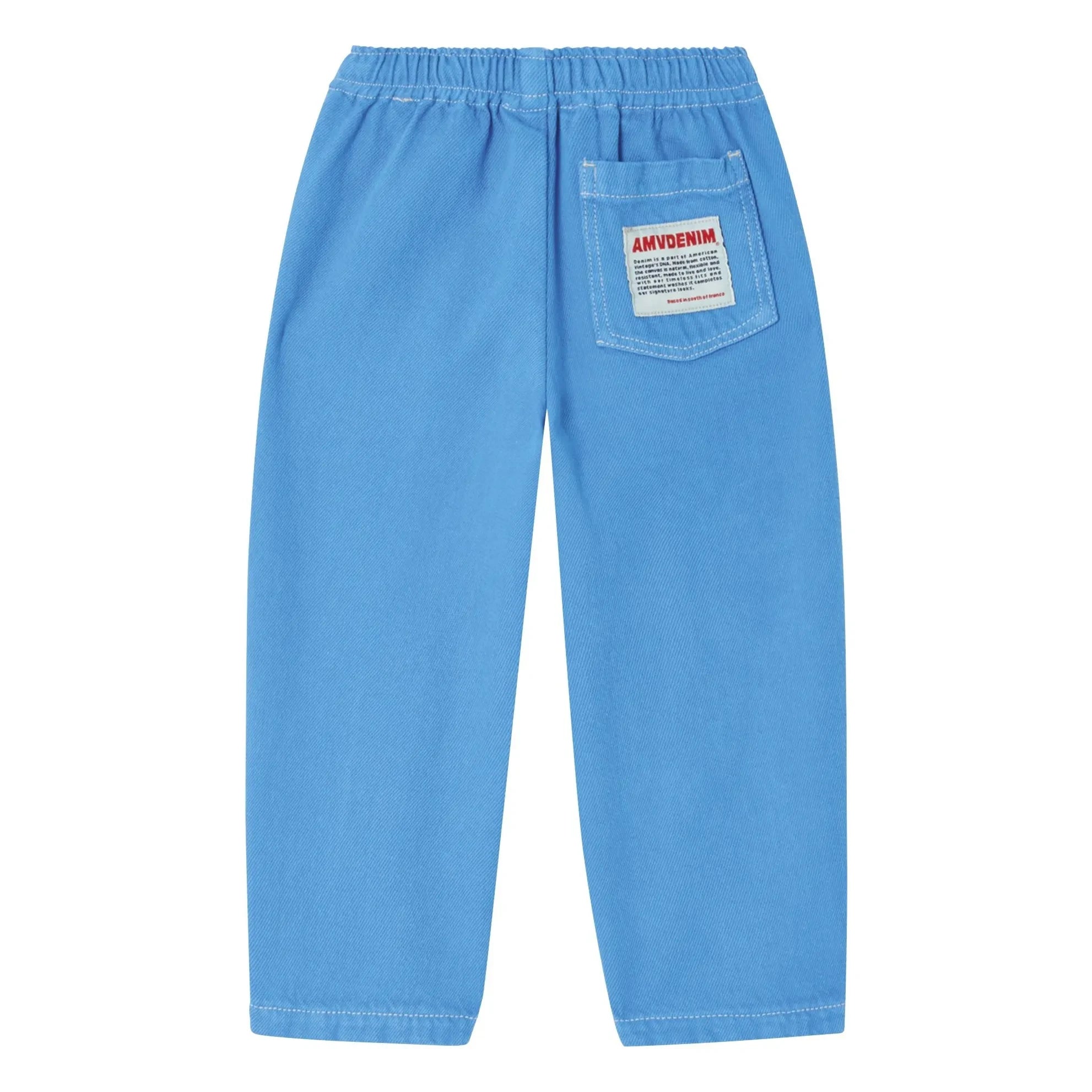 American Vintage - Pusway Bio-Baumwoll-Denim-Hose | Blau