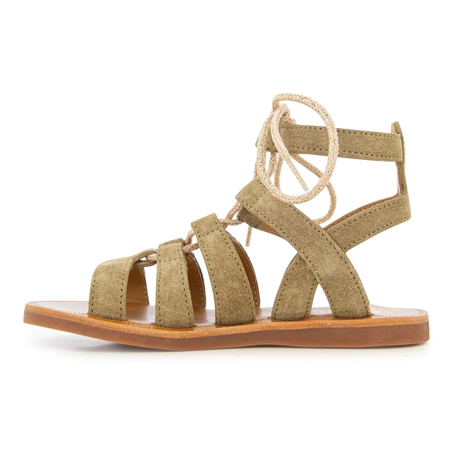 Pom d'Api - Plagette Guily Sandalen mit Schnalle | Braun
