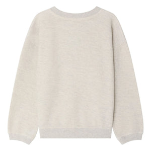 Bonpoint - Tayla Sweatshirt aus Bio-Baumwolle | Heather grey