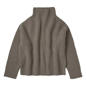 FUB - Gerippter Pullover aus Wollmischung - Damenkollektion | Beige