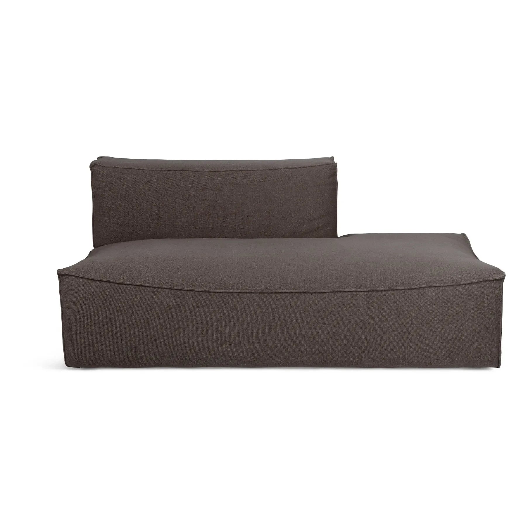 Ferm Living - Catena Sofa Offenes Ende Rechts | Braun