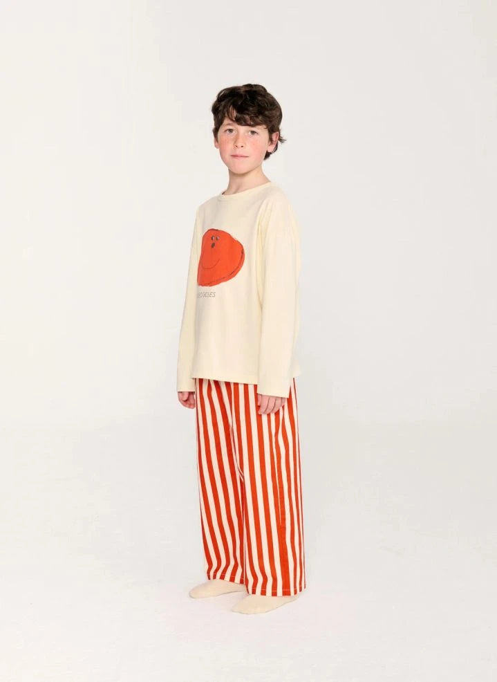 Bobo Choses - Bobo Choses Bio-Baumwoll-T-Shirt- und Hose-Set | Rot