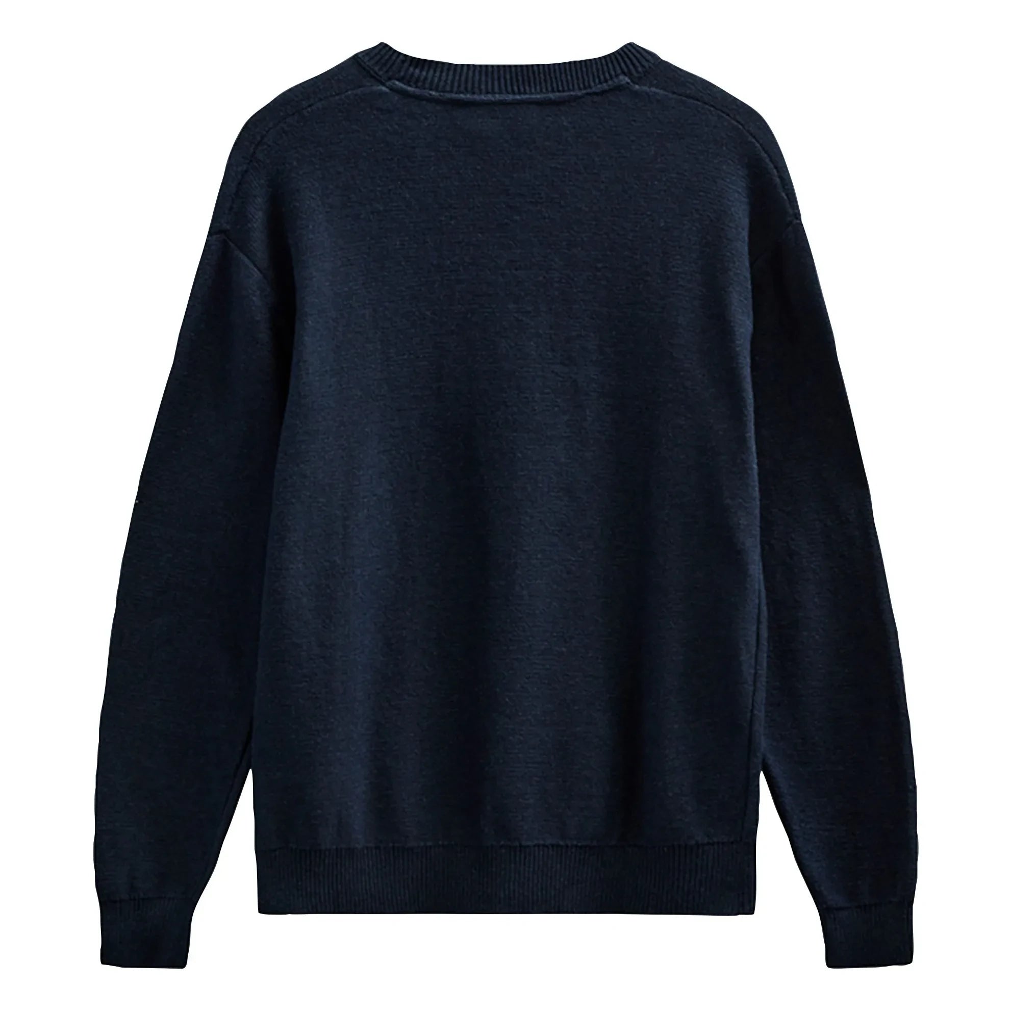 Anerkjendt - Akebbe Baumwoll Pullover | Dunkelblau