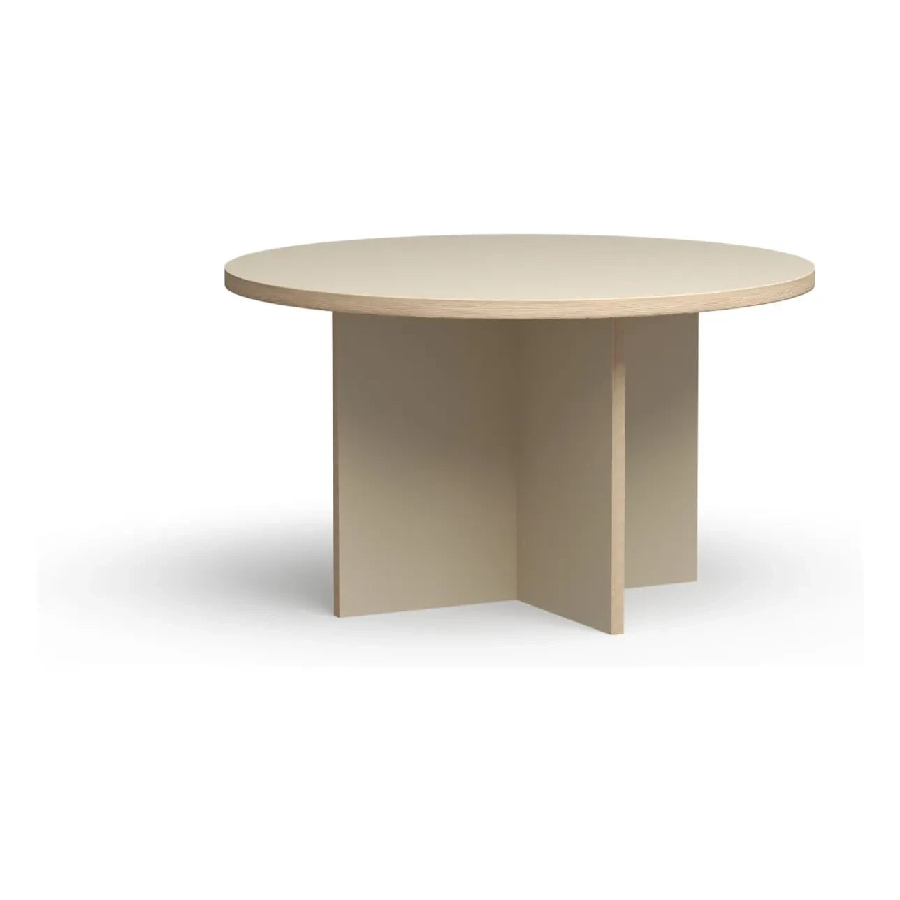 HKliving - Runder Esstisch | Creme