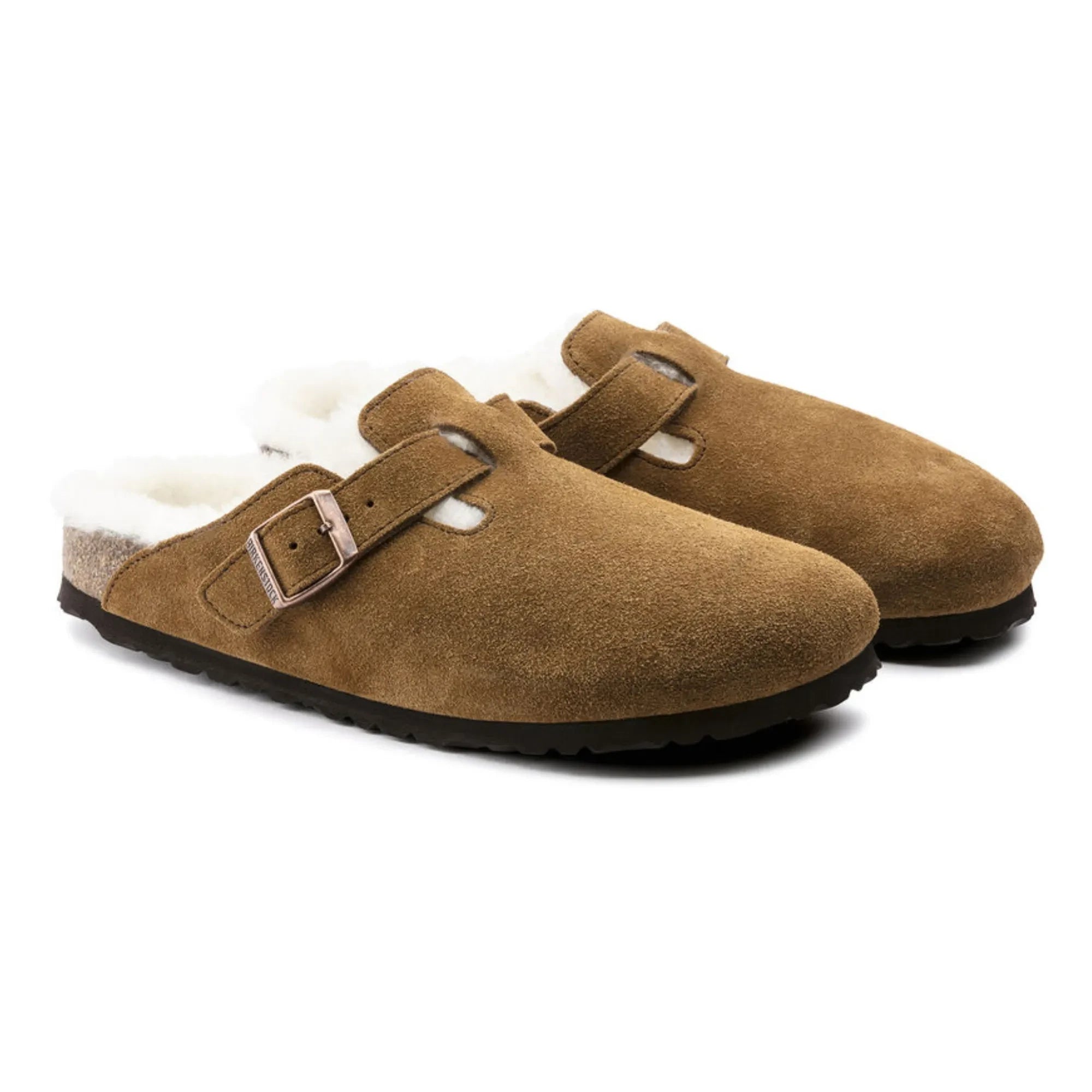 BIRKENSTOCK - Boston Shearling Clogs - Erwachsenenkollektion | Karamell