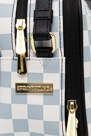 Sprayground - Weiße Kunstleder Kosmetiktasche 910B8918NSZ