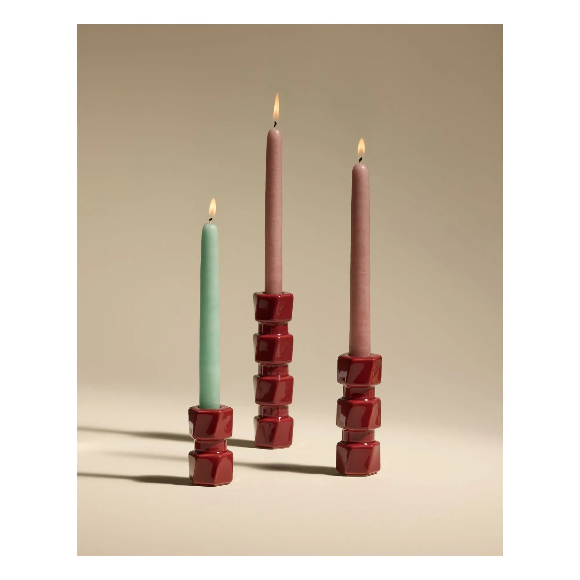Maison Sarah Lavoine - Colonna Kerzenständer | Karmen Rot