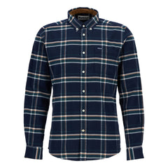 Barbour - Ronan Karo-Hemd | Petrolblau