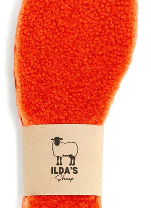 ILDA'S Schafe - Merinowolle und Korksohle | Orange