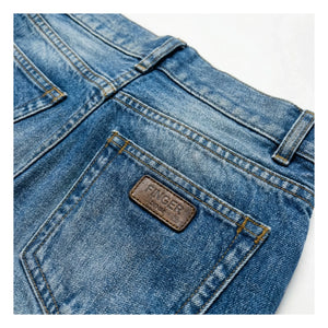 Finger in the nose - Denim Eva Shorts | Denim Blau