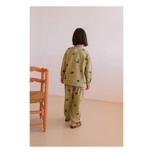 Studio Bohème - Bart Karpuz Sweatshirt Bio-Baumwoll-Frottee | Khaki