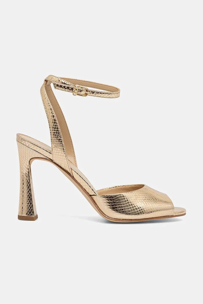 MICHAEL Michael Kors Rosie High Sandal Topuklu Deri Sandalet
