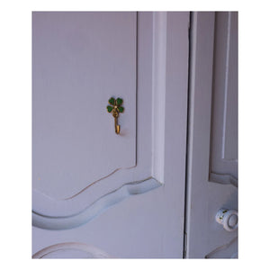 Doing Goods - Lucky Clover Messing-Garderobenhaken | Gold
