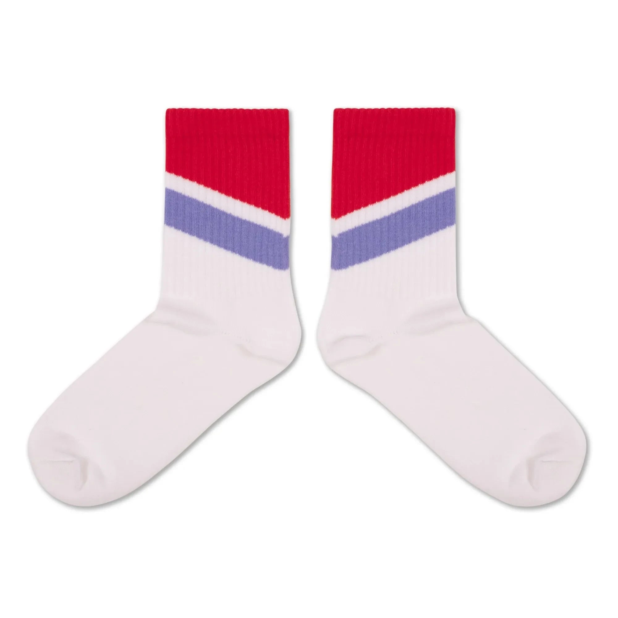 Repose AMS - Gestreifte Socken | Weiß