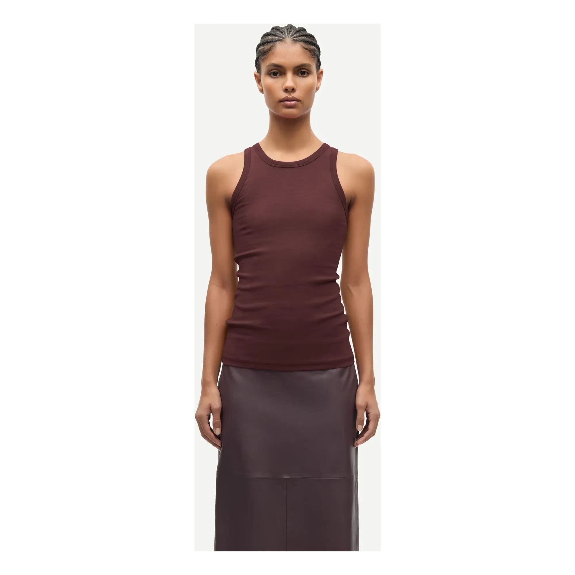 Samsoe Samsoe - Alexo Bio-Baumwolle Tanktop | Braun