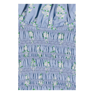 Maria de la Orden - Aleria SS Baumwollbluse | Blau