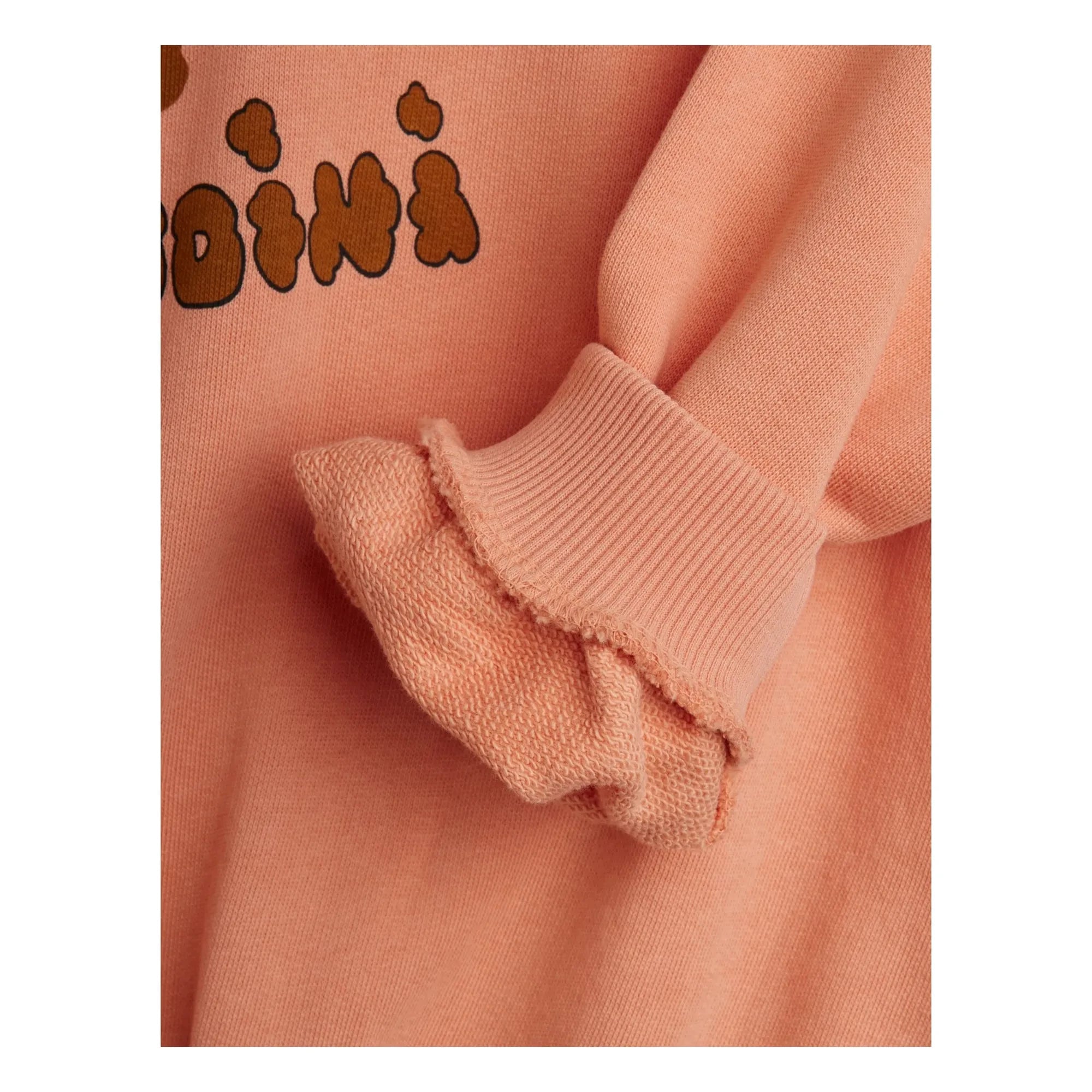 Mini Rodini - Doggies Bio-Baumwoll-Sweatshirt | Rosa