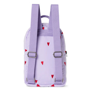 Studio Noos - Puffy Hearts Rucksack | Lila