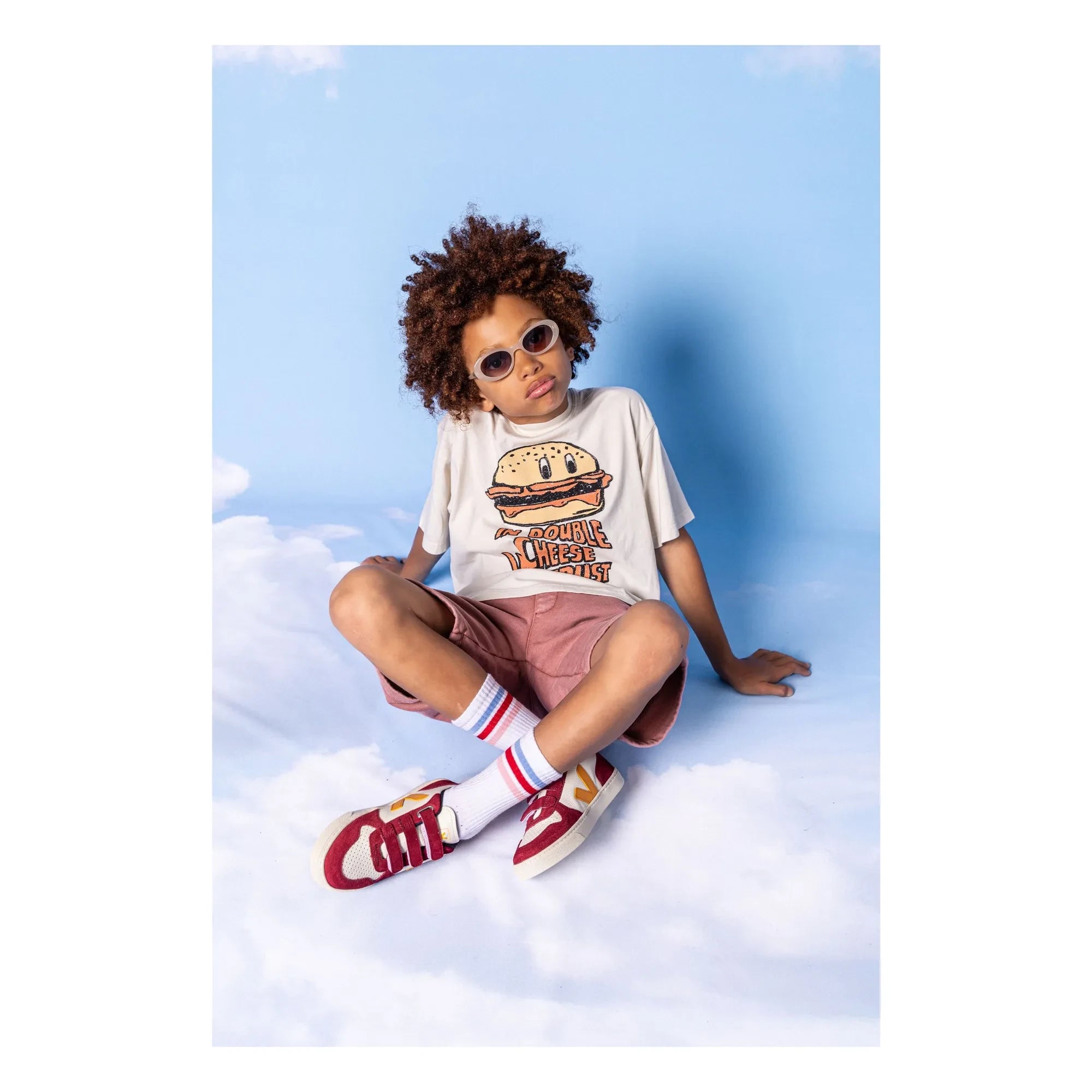 Hundred Pieces - York Shorts Bio-Baumwolle | Pflaume