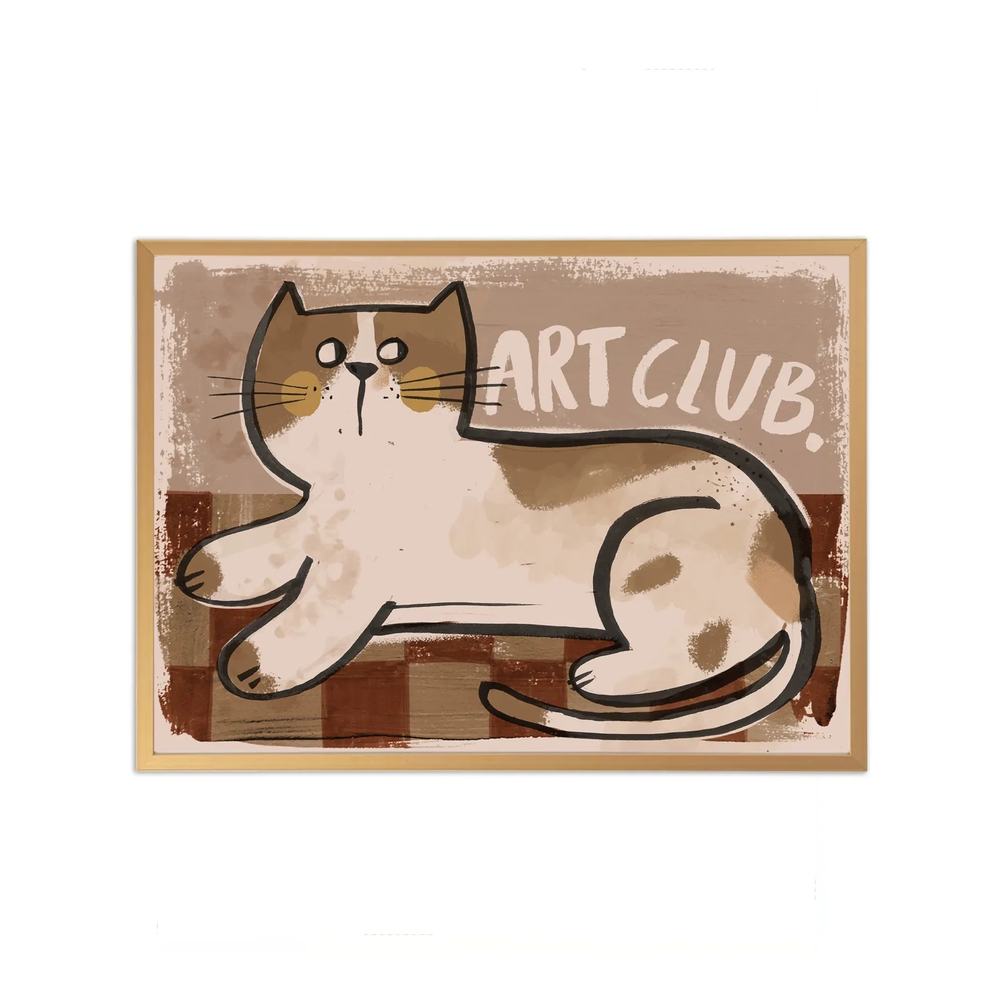 Studio Loco - Cat Artist Club Großes Poster