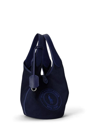 Polo Ralph Lauren pamuklu kadın tote çanta