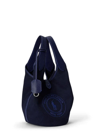 Polo Ralph Lauren pamuklu kadın tote çanta